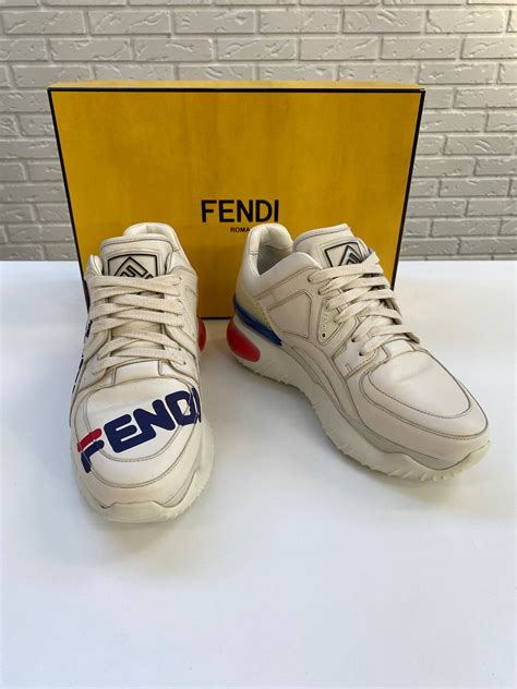 fendi per fila logo|porter fila x fendi sneakers.